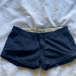 Abercrombie and Fitch navy blue size 6 shorts